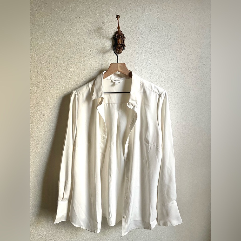 Banana Republic Silky Button-Down Women's Shirt